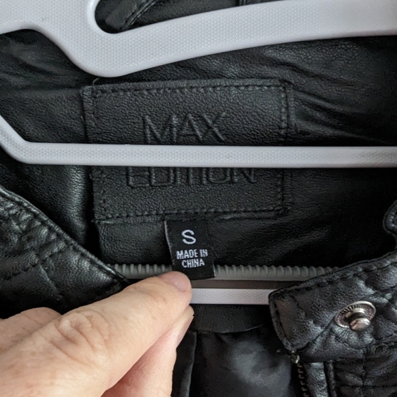 Max Edition Faux Leather Jacket - Picture 5 of 7